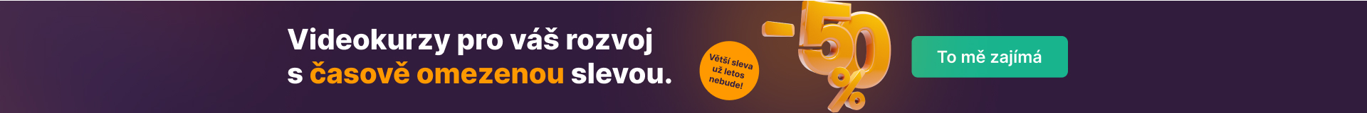 B2C akce Květen 2026 - Hero banner